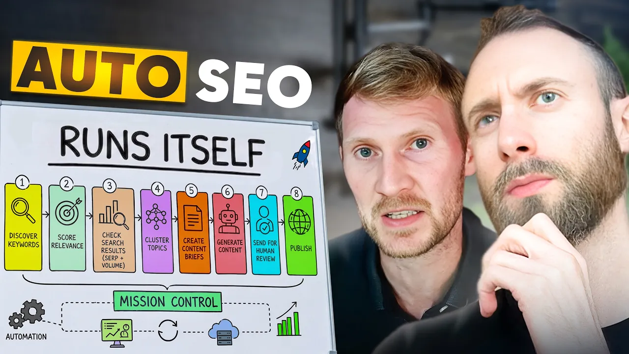 This AI SEO System Builds and Updates Revenue Pages Automatically thumbnail