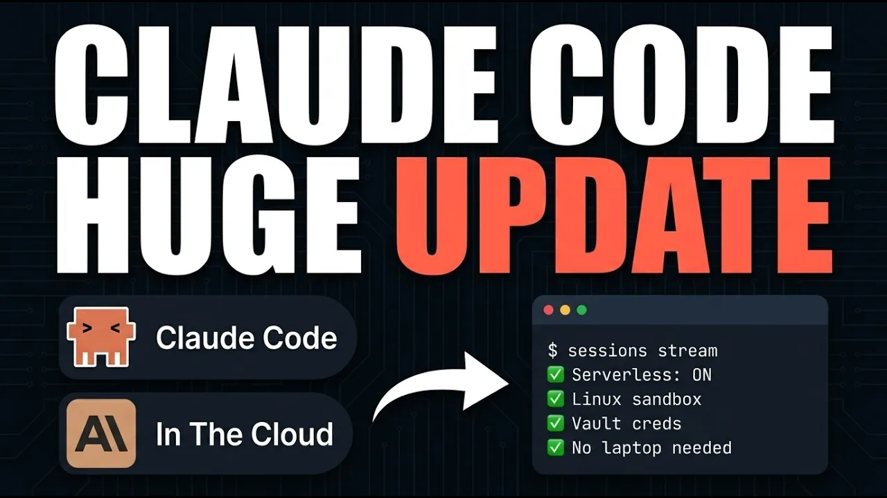 Claude Managed Agents Are A Game Changer (Here's Why) thumbnail