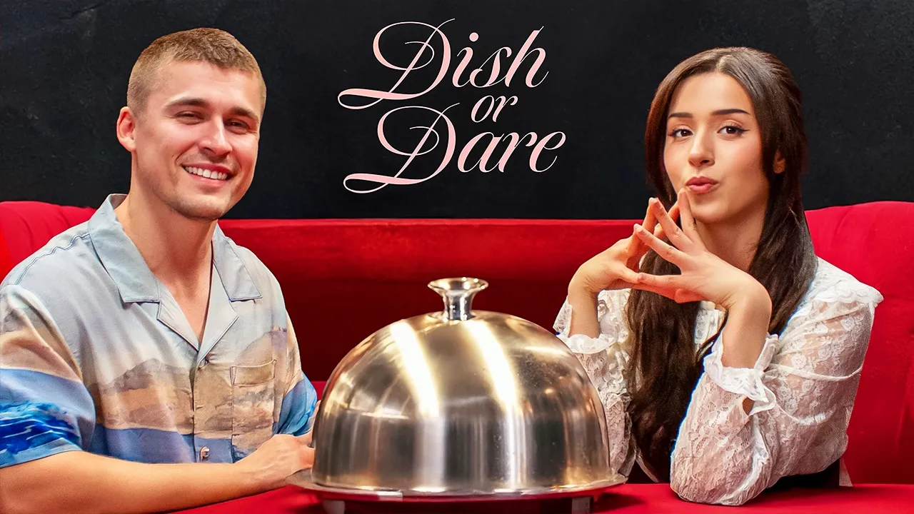 i made @Ludwig spill the tea & eat beef balls | Dish or Dare #2 thumbnail