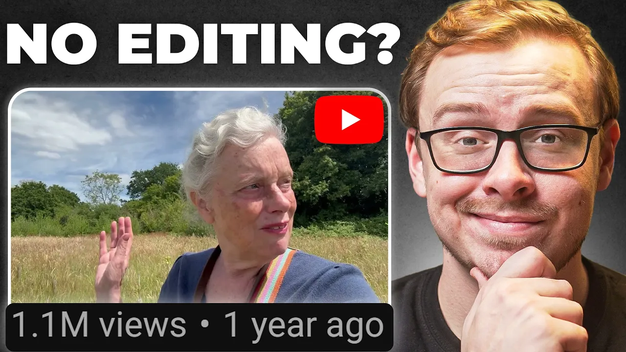 6 YouTube Channels With Zero Editing But They Still Blow Up thumbnail