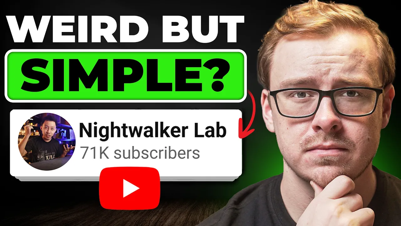Weird YouTube Channels That Look Too Simple… But Make 6 Figures/Year thumbnail