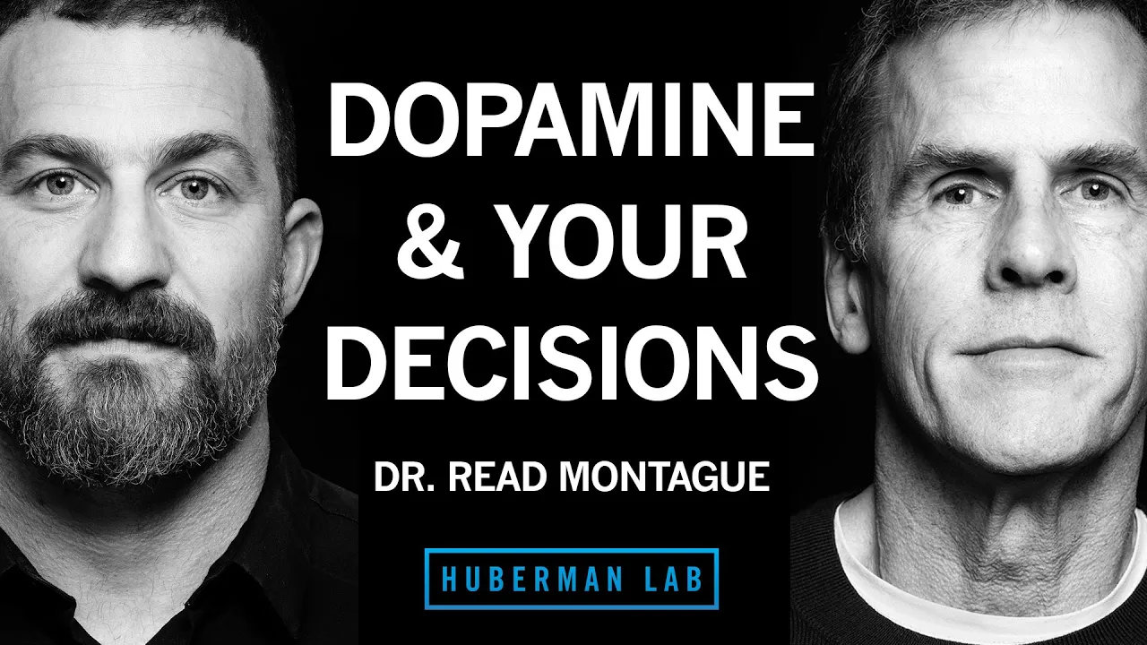 How Dopamine & Serotonin Shape Decisions, Motivation & Learning | Dr. Read Montague thumbnail