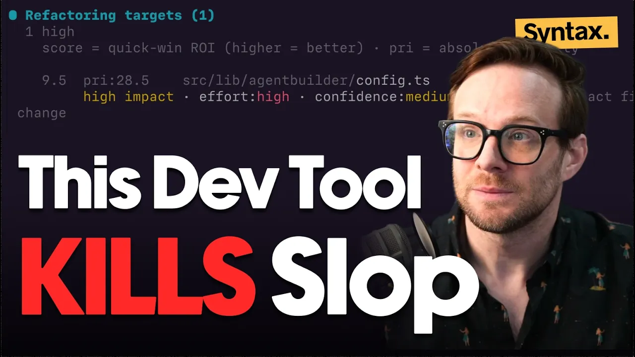This Coding Tool Kills AI Code Slop thumbnail