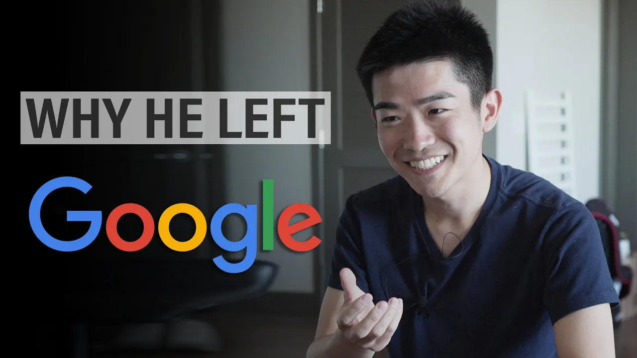 Why he left his job at Google SWE $100k+ (ft. CS Dojo) thumbnail
