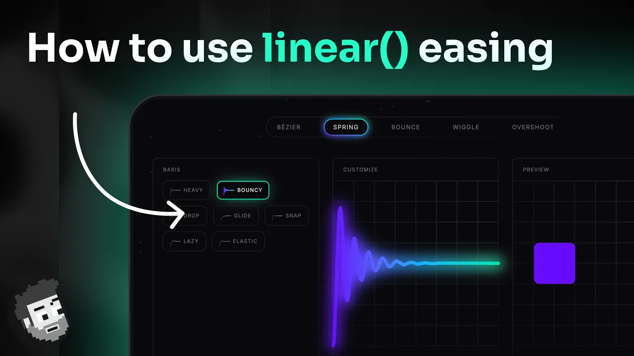 New life-like easing in CSS thumbnail