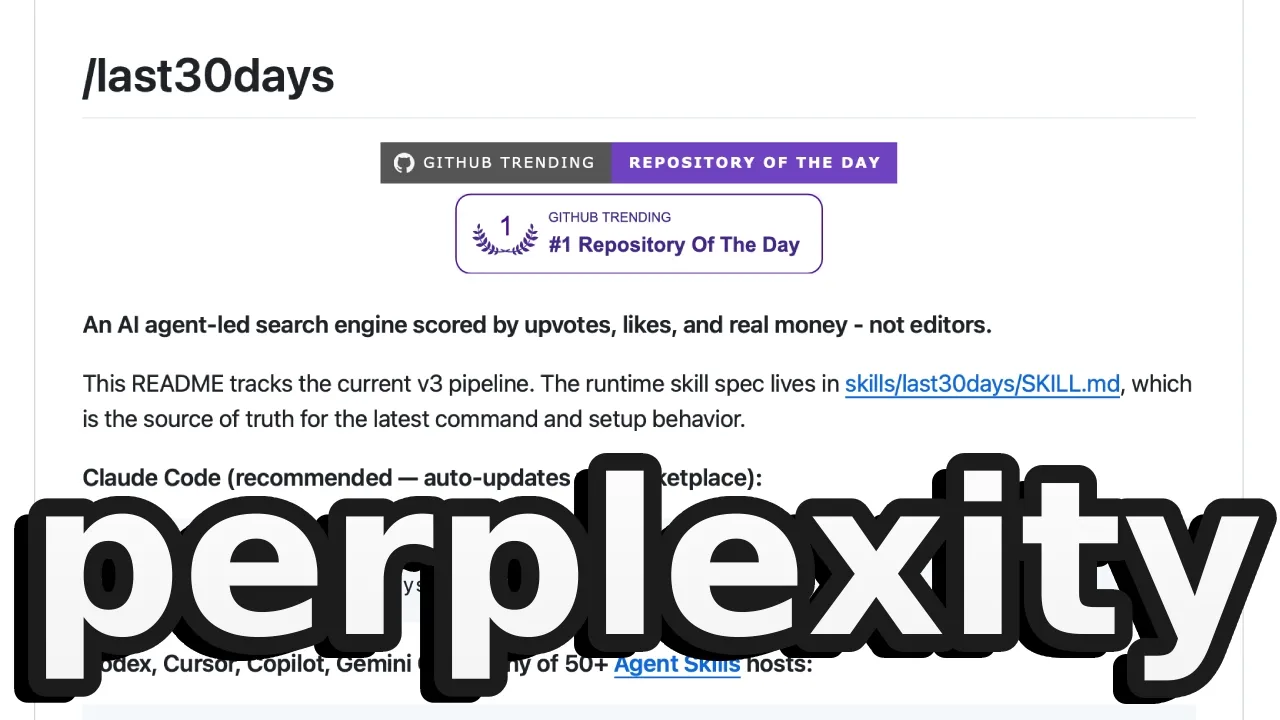 someone just open-sourced perplexity (it's free, 40k GitHub Stars) thumbnail