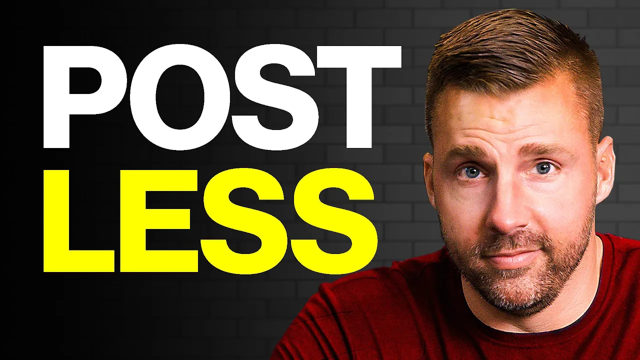 The DARK Psychology That Makes Clients PAY MORE (When You Post LESS) thumbnail