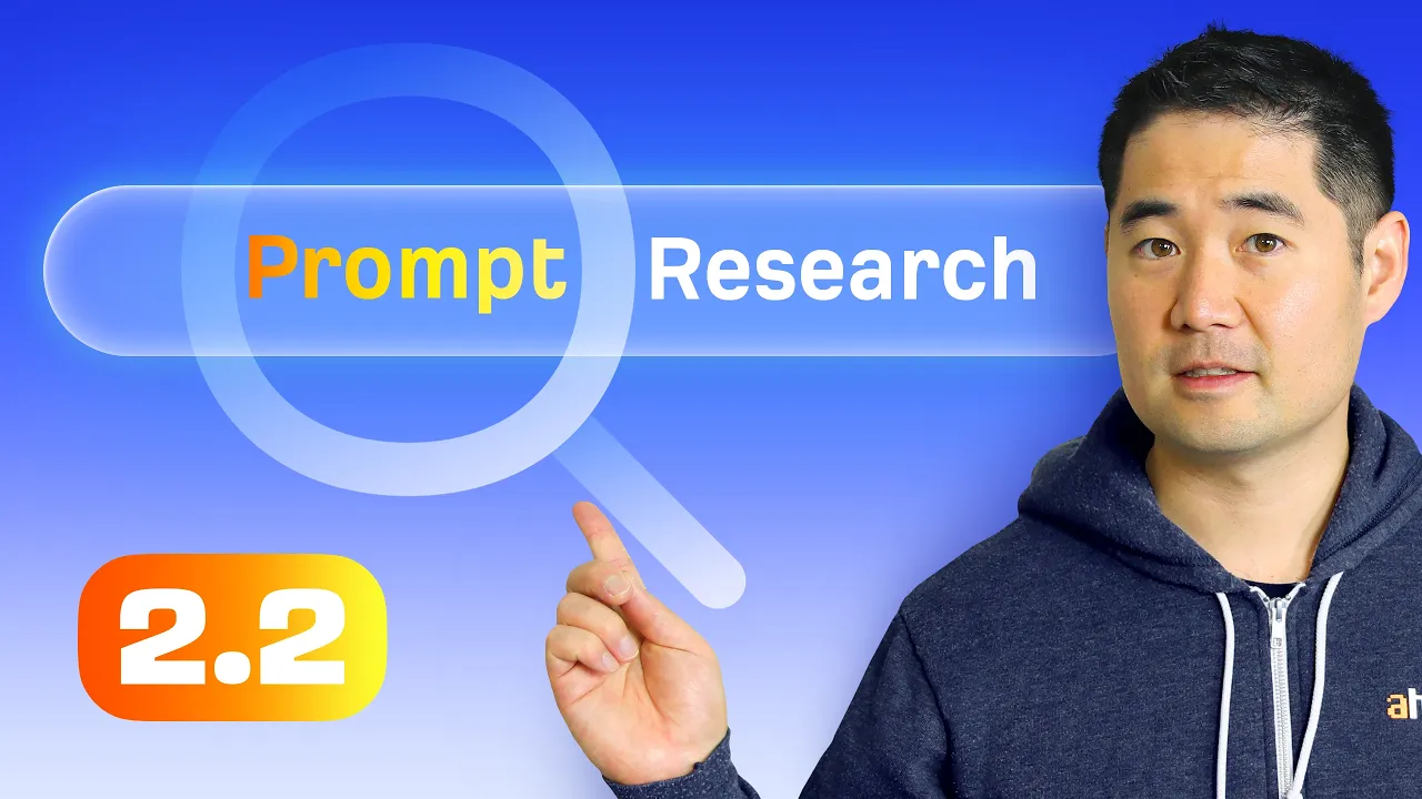 Keyword & Prompt Research for AI SEO (AEO) | 2.2. AEO Course by Ahrefs thumbnail