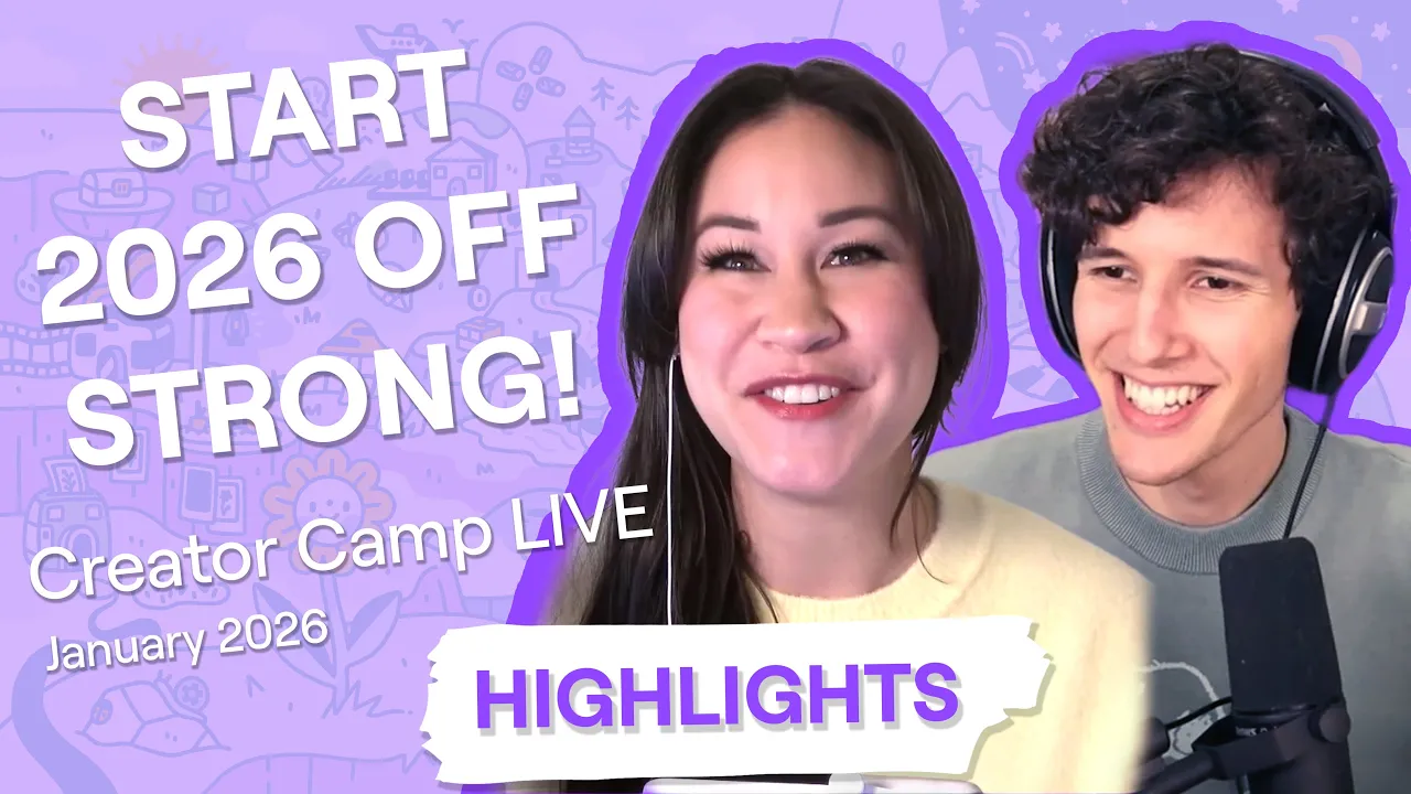 How to TWEAK your TWITCH CHANNEL for 2026! | HIGHLIGHTS from Creator Camp LIVE (Jan 2026) thumbnail