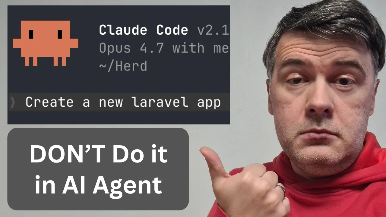 New "AI-Friendly" Laravel Installer: Two Reasons NOT To Use It thumbnail
