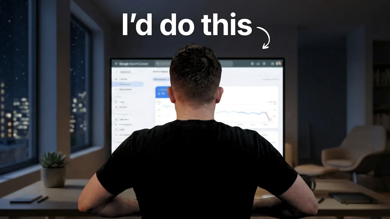 If My SEO Traffic Dropped, Here's Exactly What I'd Do (It's Easy) thumbnail