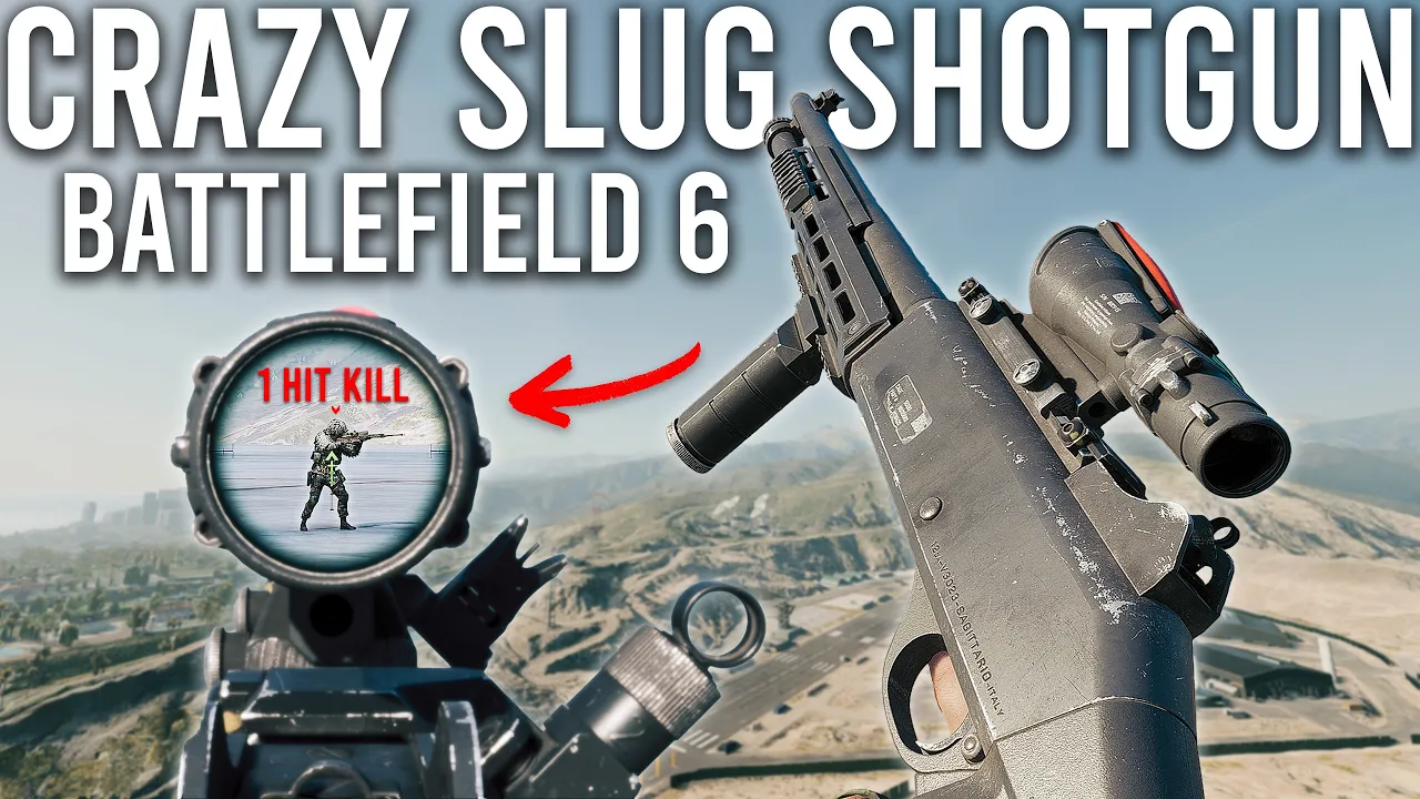 Battlefield 6 has an Insane 1 Hit Kill Sniper Shotgun... thumbnail