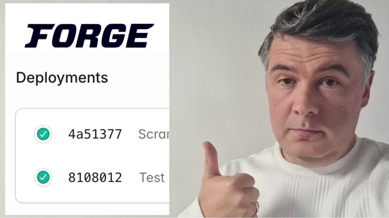 How I Deployed Laravel API with Laravel Forge thumbnail