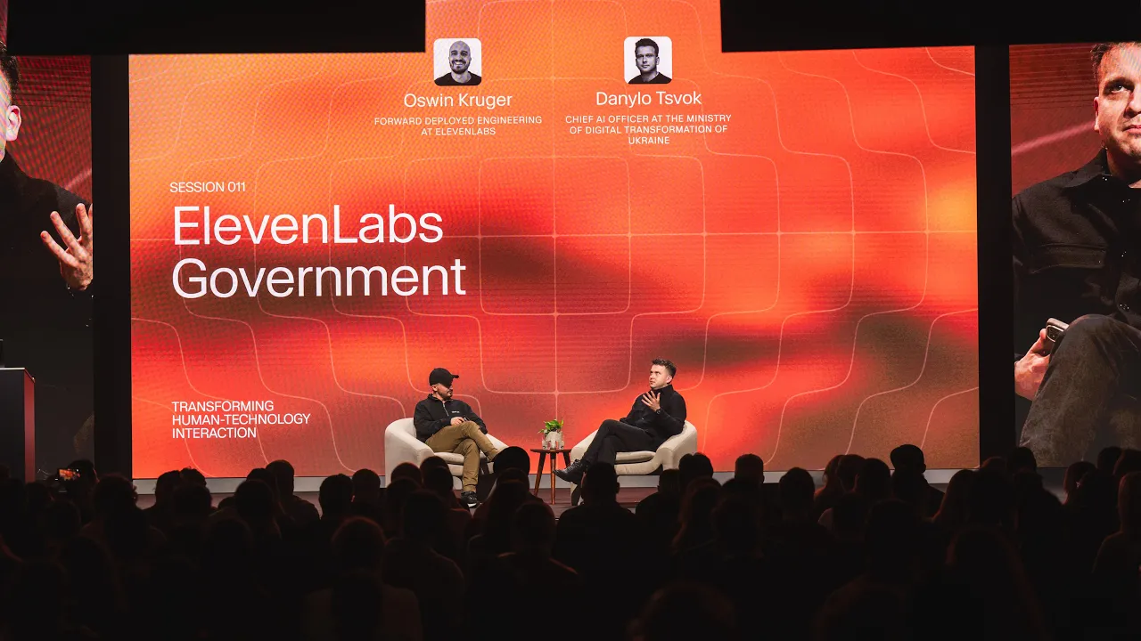 Ukraine Is Building the World's First AI-Powered Government | ElevenLabs Summit thumbnail