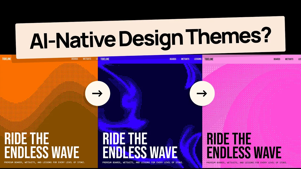 AI-Native Web Design Themes with Paper & Claude Code thumbnail