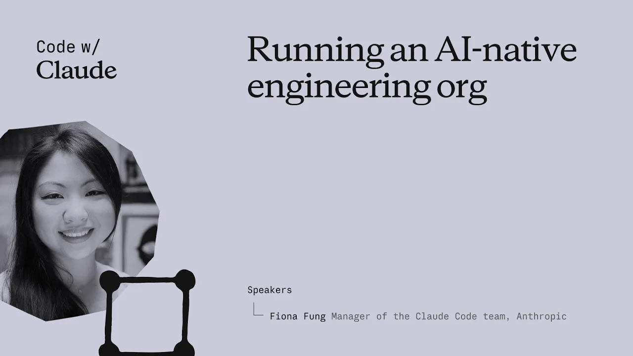 Running an AI-native engineering org thumbnail