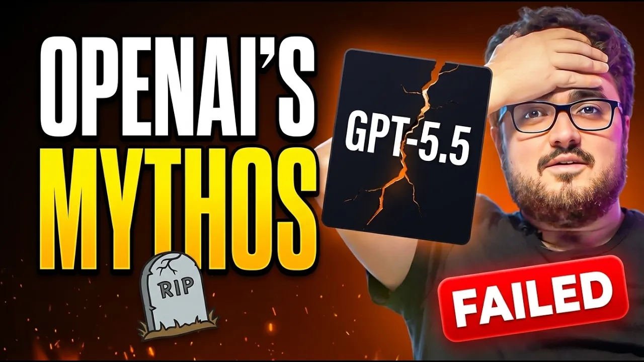 GPT 5.5 is NOWHERE NEAR Opus 4.7 for Coding (Proof) thumbnail