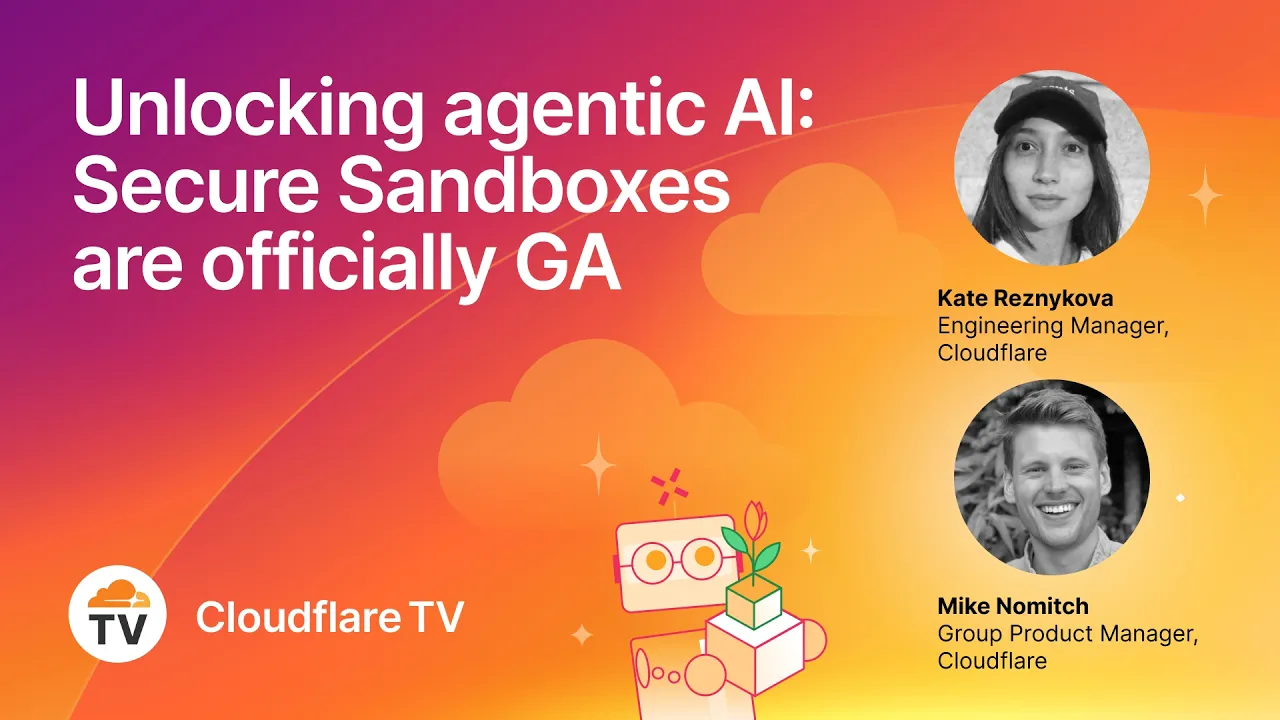 Unlocking agentic AI: Secure Sandboxes are officially GA thumbnail