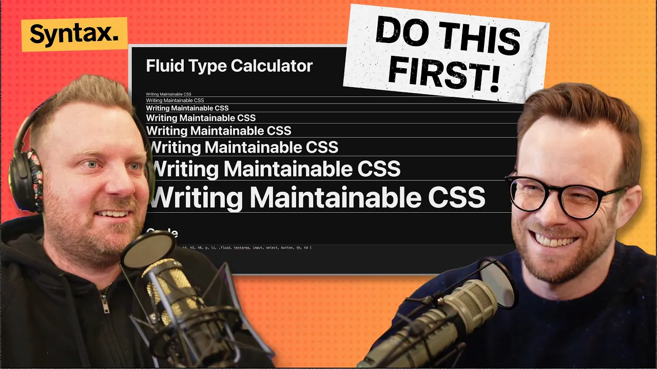 Writing Maintainable CSS thumbnail