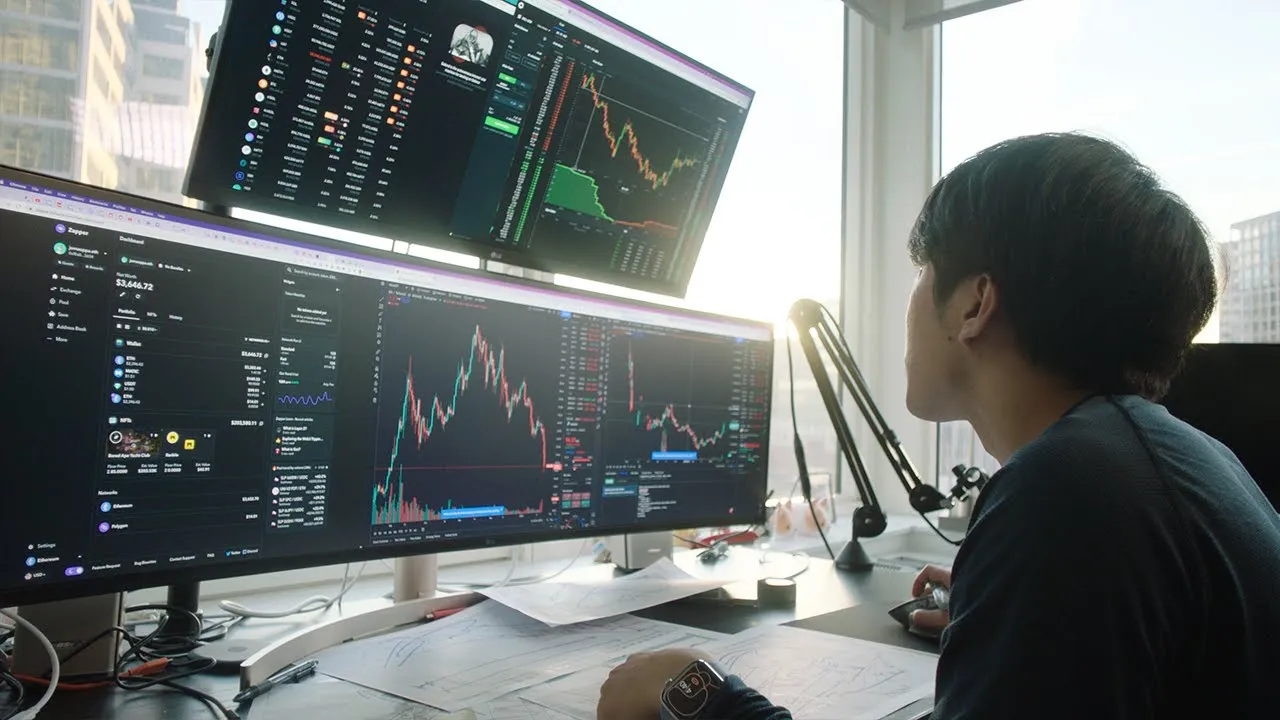 crypto traders be like... thumbnail