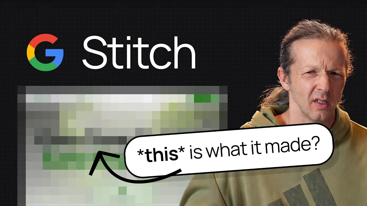 The New Google Stitch - Are Designers Finished? thumbnail
