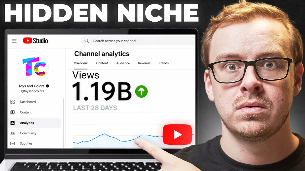 This Hidden YouTube Niche Gets 1 Billion Views A Month thumbnail