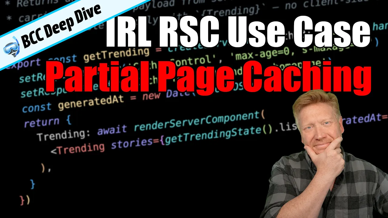 Partial Page Caching Using React Server Components thumbnail