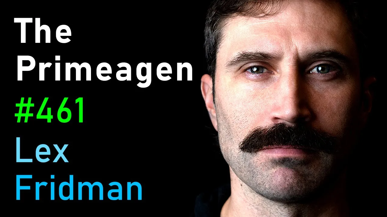 ThePrimeagen: Programming, AI, ADHD, Productivity, Addiction, and God | Lex Fridman Podcast #461 thumbnail