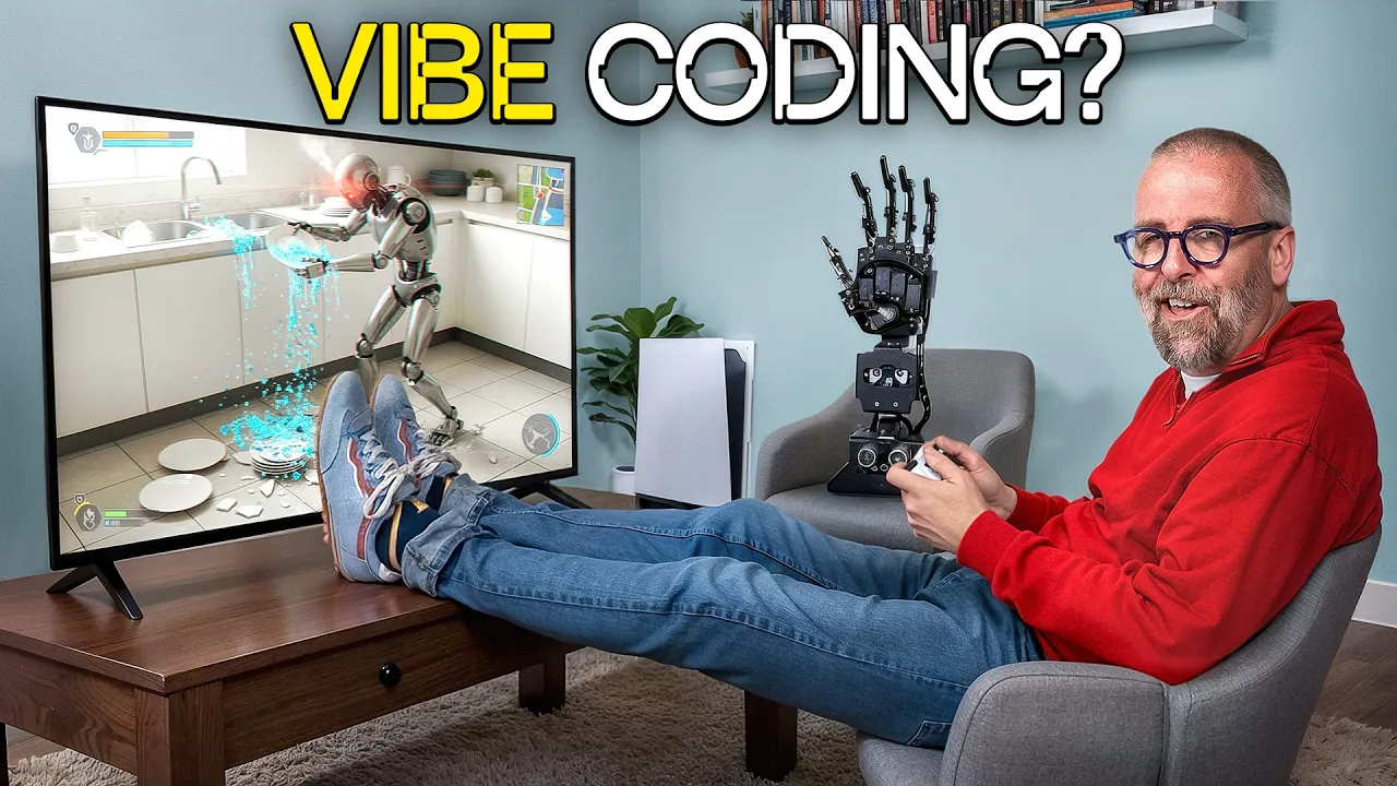 Dishaster - Vibe Code a Physics based Video Game about Robots doing Dishes | AI Avenue Tutorials thumbnail