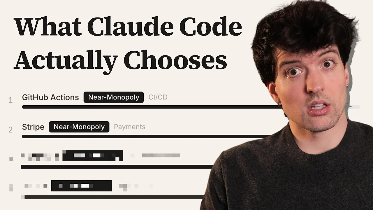 Claude Code's favorite tech stack thumbnail
