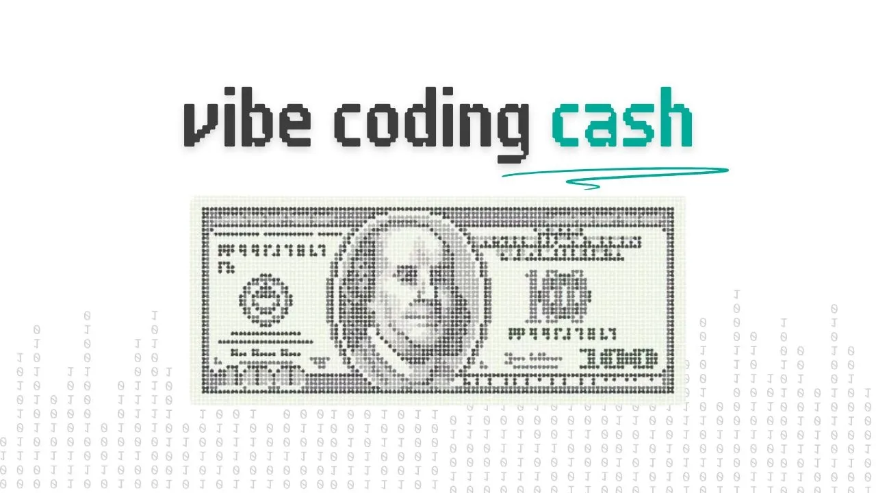 How I Make Money with Software Apps (as a vibe-coder) in 2026 thumbnail