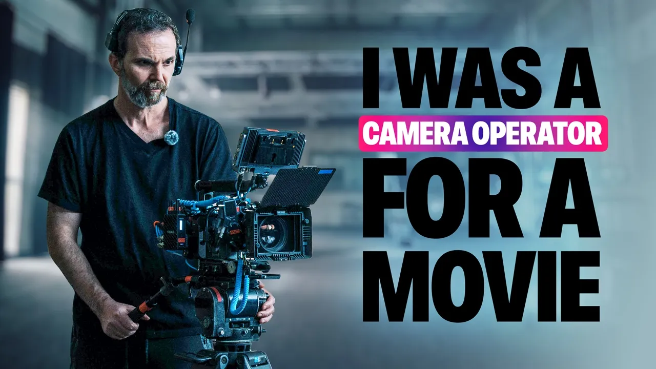I worked on a MOVIE as a Camera Operator | VLOG thumbnail