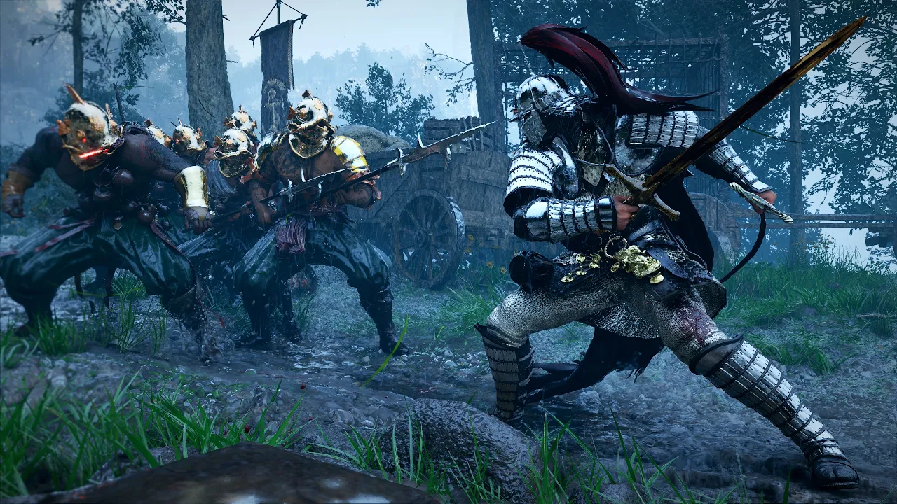 Crimson Desert - Dual Wield Samurai Warrior - Combat Gameplay - PC thumbnail