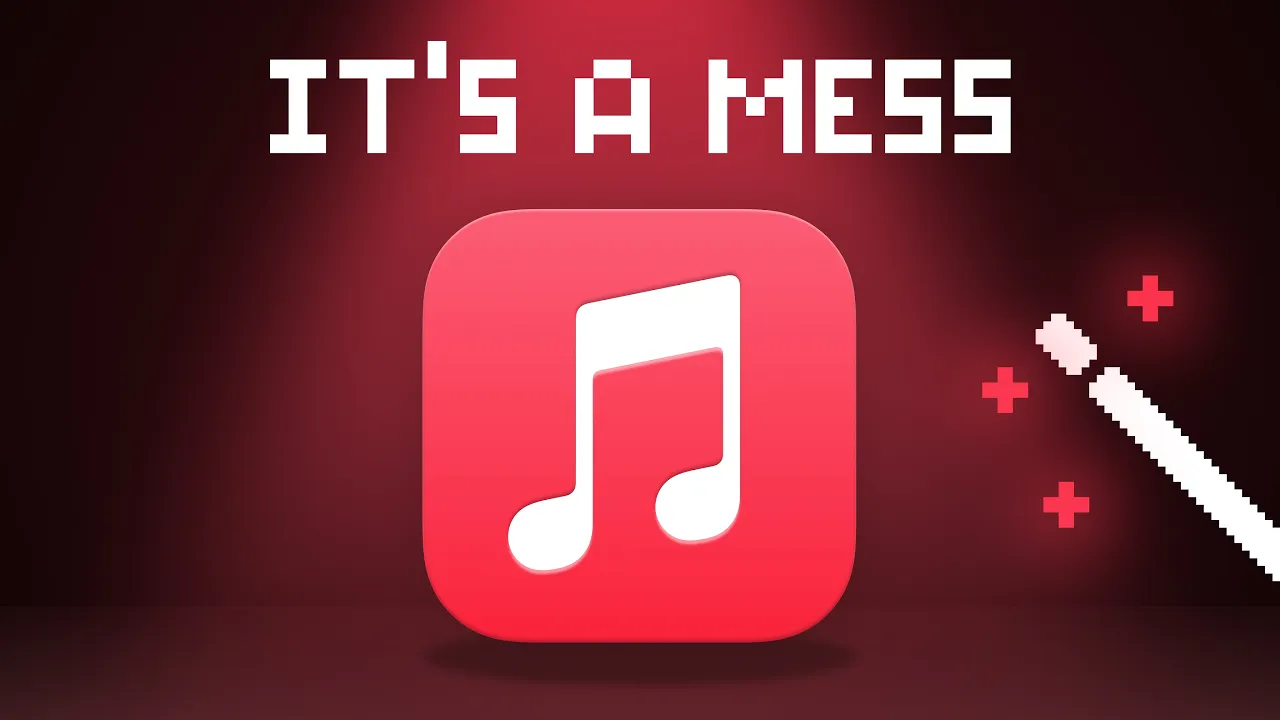 I Redesigned the ENTIRE Apple Music UI thumbnail