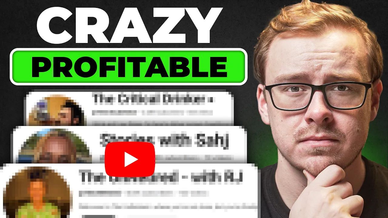 6 Weird Niches That Are Crazy Profitable on YouTube thumbnail