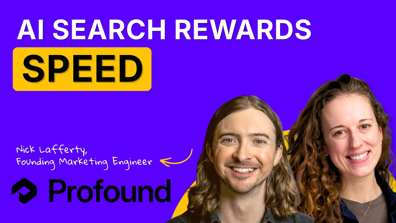 Growth Strategy in the AI Search Era | Nick Lafferty, Profound thumbnail