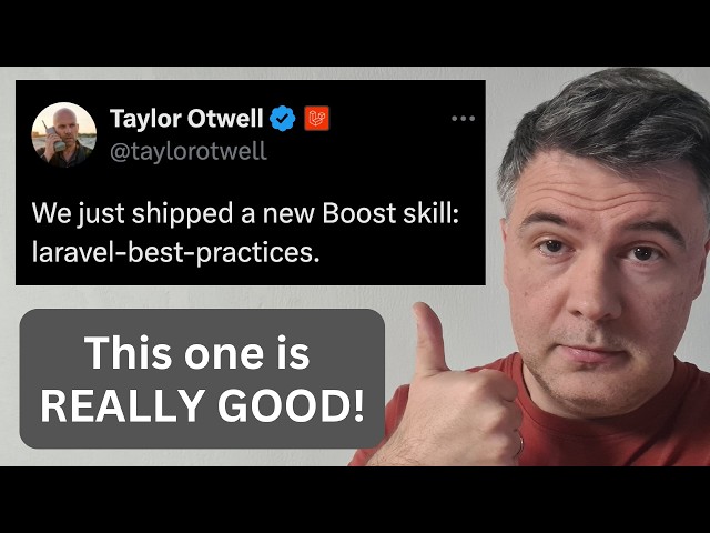 I Tried NEW laravel-best-practices Official Skill on Two Projects thumbnail