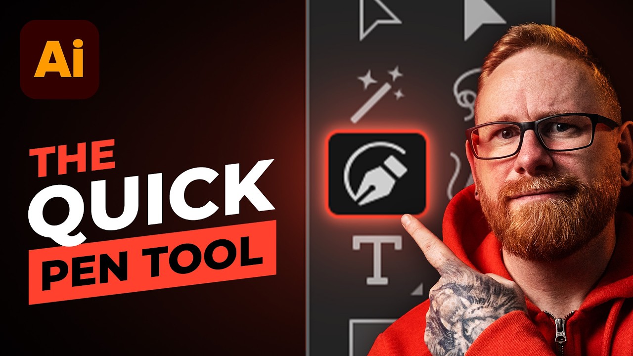 Illustrator's Quick Pen Tool is amazing! thumbnail