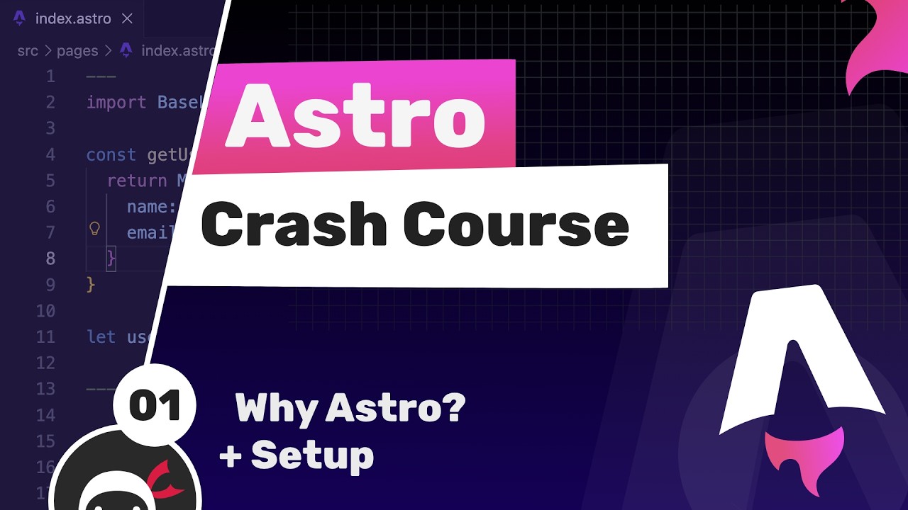 Astro Crash Course #1 - Why Astro? (& Setup) thumbnail