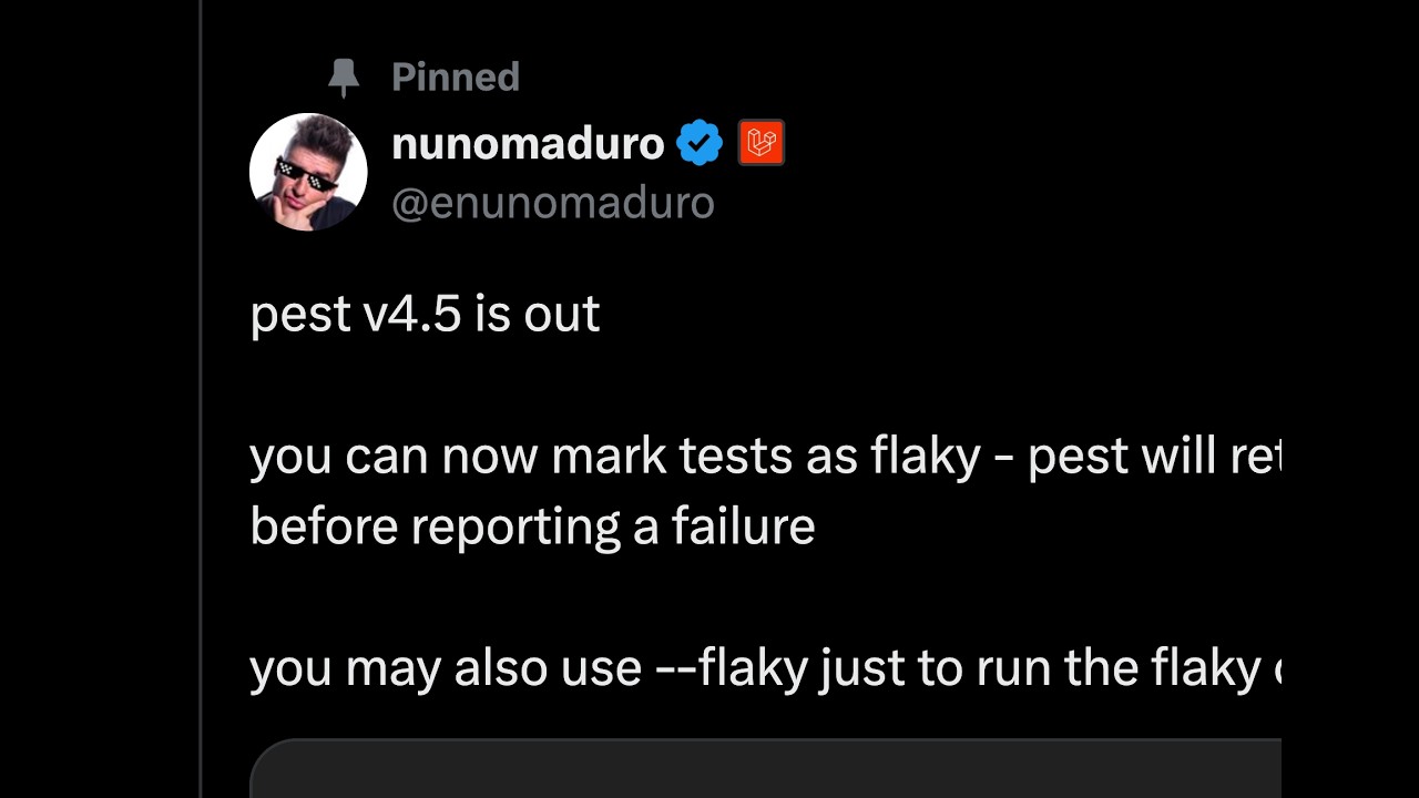 🔴 Pest v4.5, Laravel Strict Forms, Inspect Queue Jobs, And More thumbnail