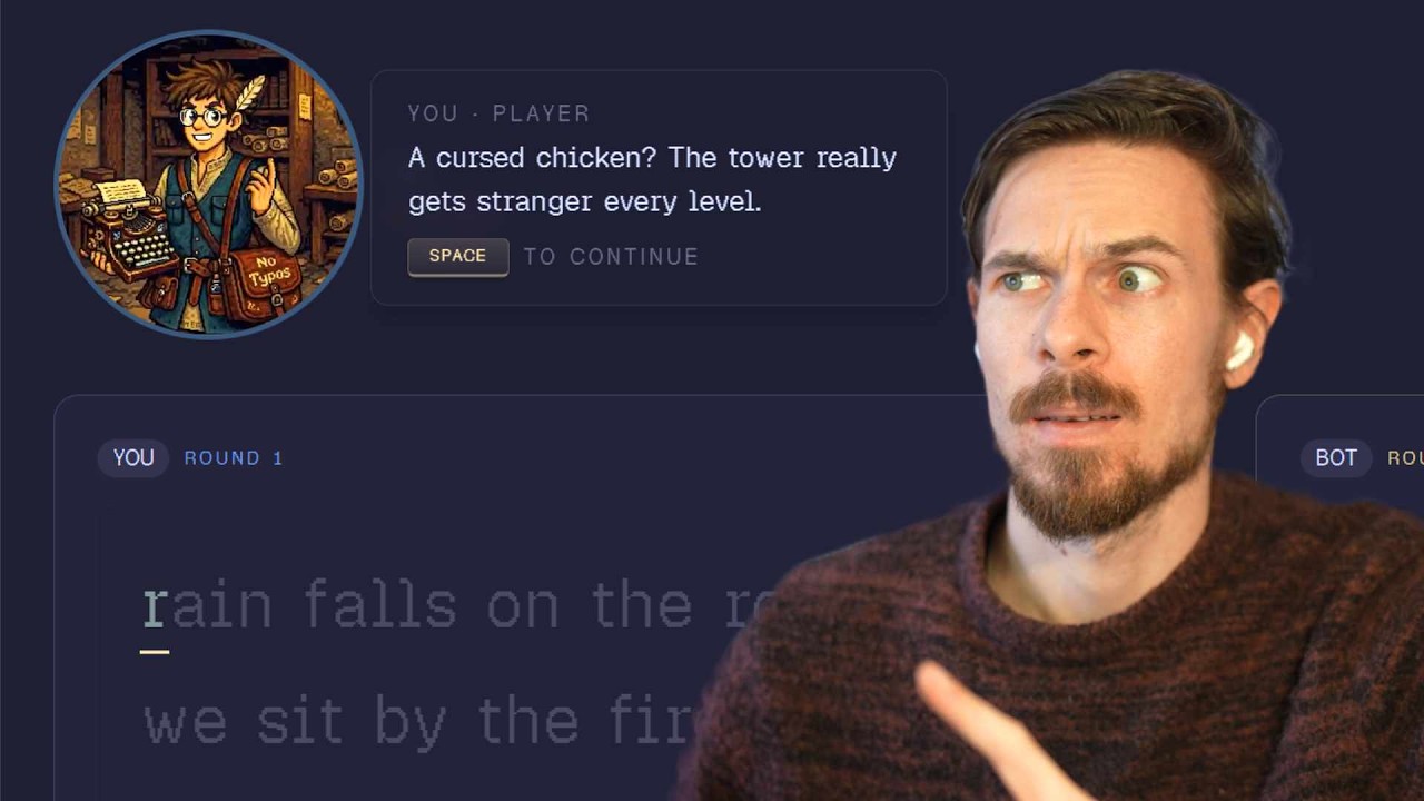 I am making a rogue like typing game... thumbnail