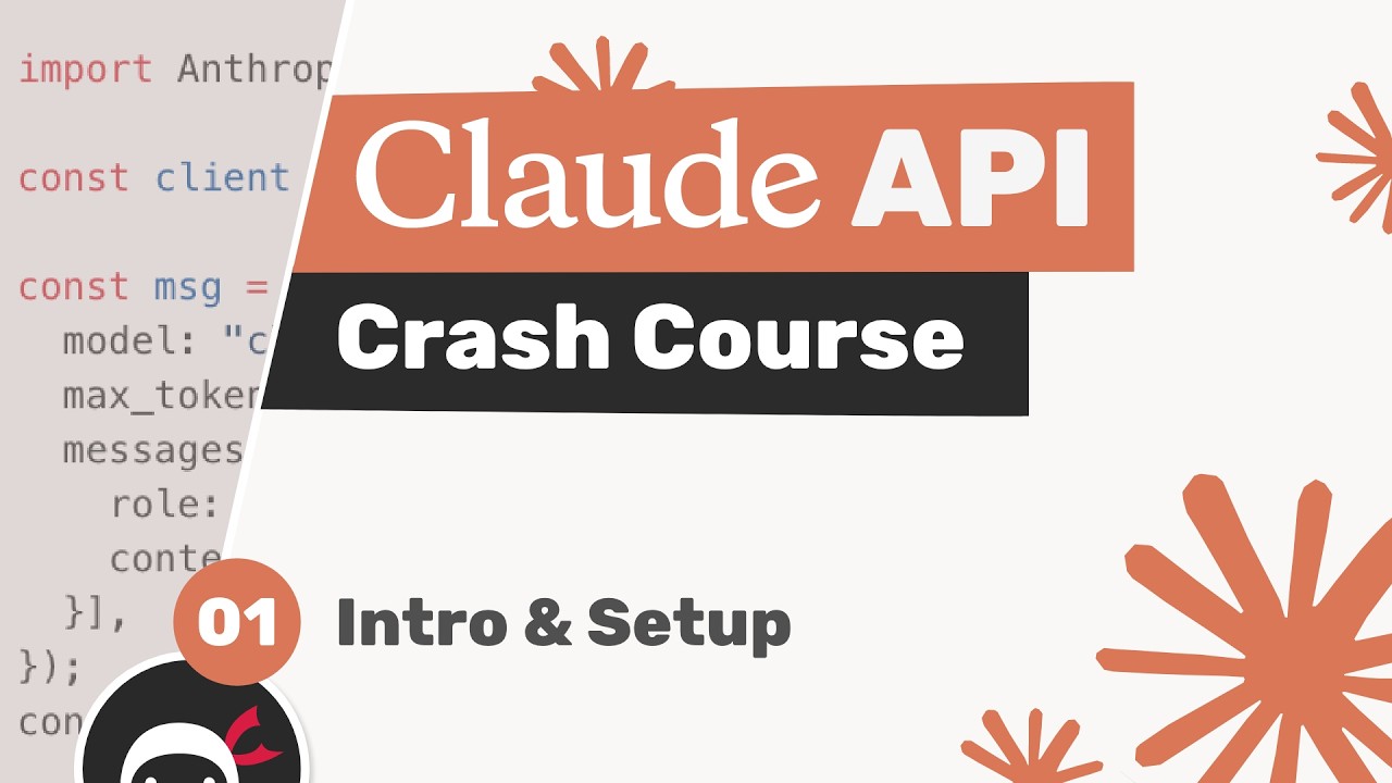Claude API Crash Course #1 - Introduction & Setup thumbnail