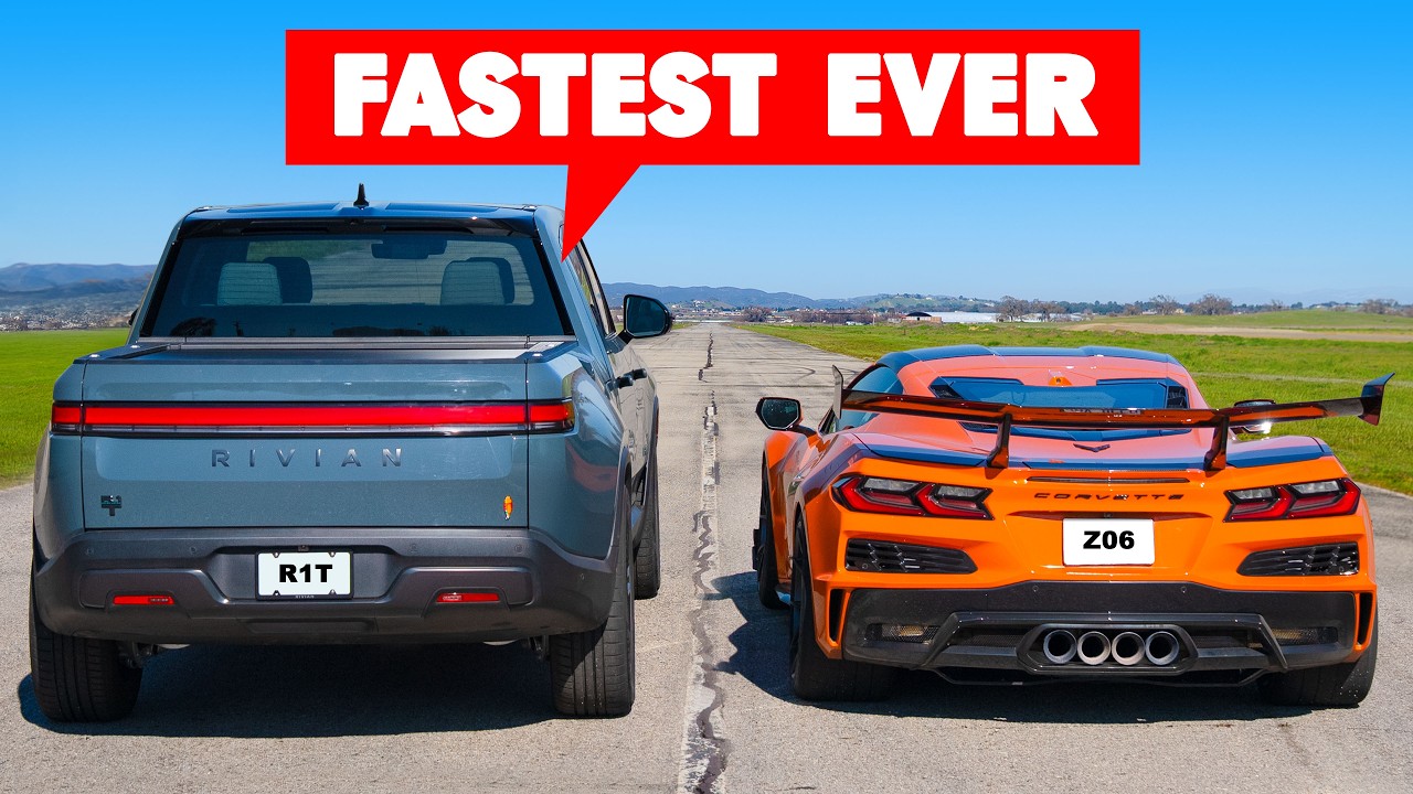 £90k Truck v £90k Supercar: DRAG RACE thumbnail