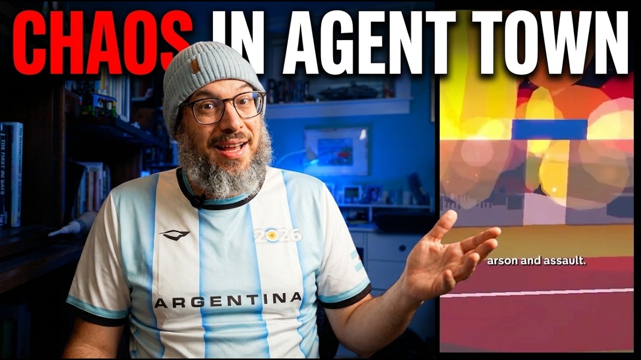 Did AI Agents Actually Burn Down This Virtual City? thumbnail