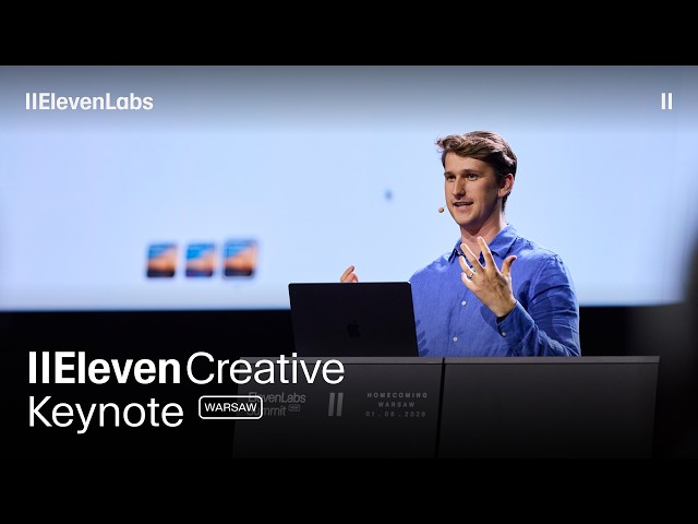 AI Agents for Creative Production — ElevenLabs Summit Warsaw 2026 thumbnail