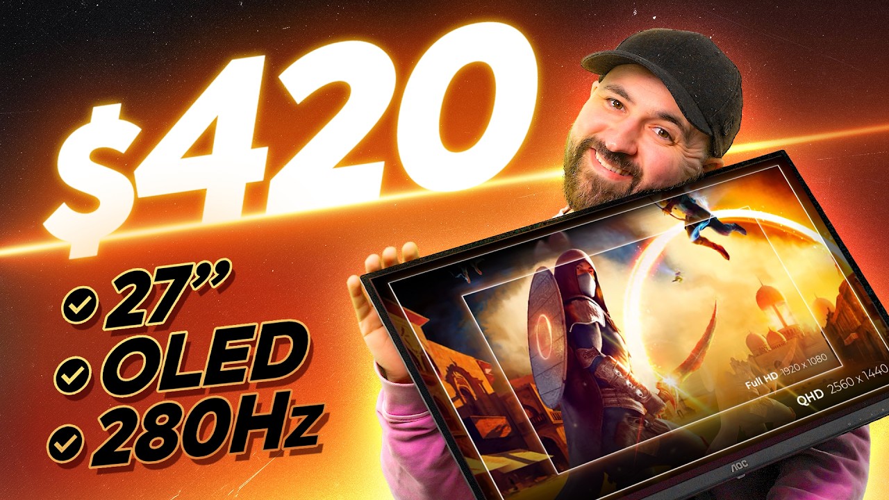 OLED Gaming Monitor Prices are DROPPING thumbnail