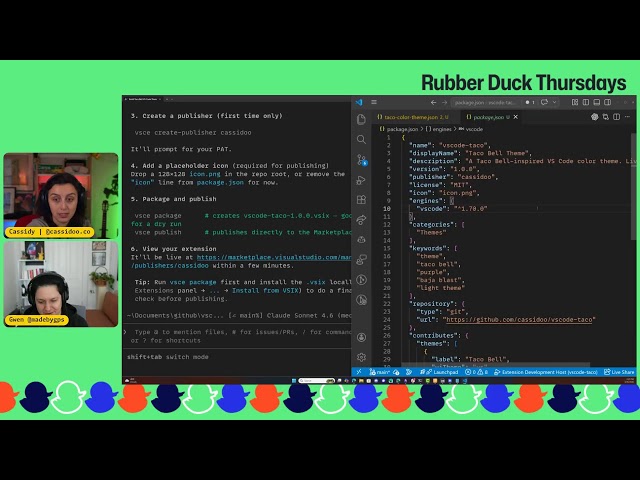Rubber Duck Thursdays! | Come hack, cowork, and chat! thumbnail