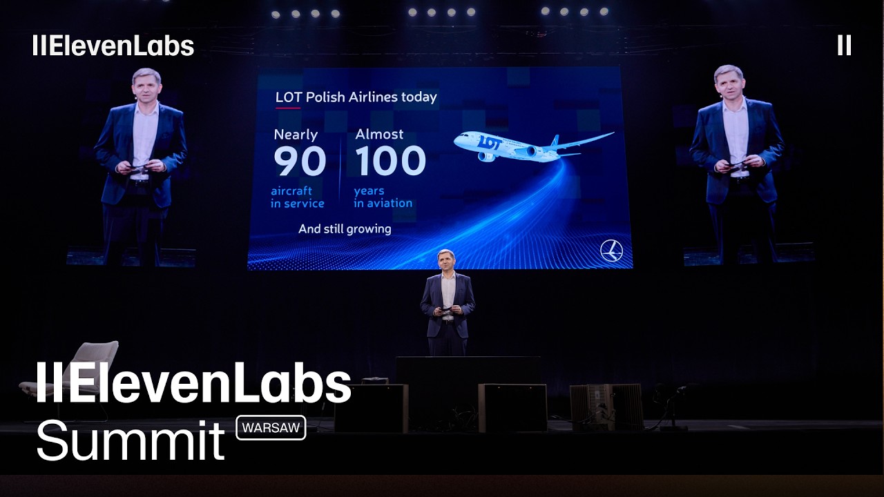 How LOT Polish Airlines Is Transforming Customer Experience with AI — ElevenLabs Summit Warsaw 2026 thumbnail
