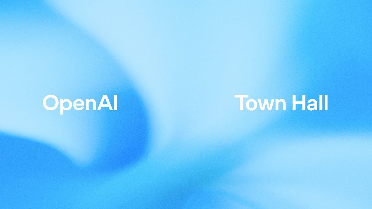 OpenAI Town Hall with Sam Altman thumbnail