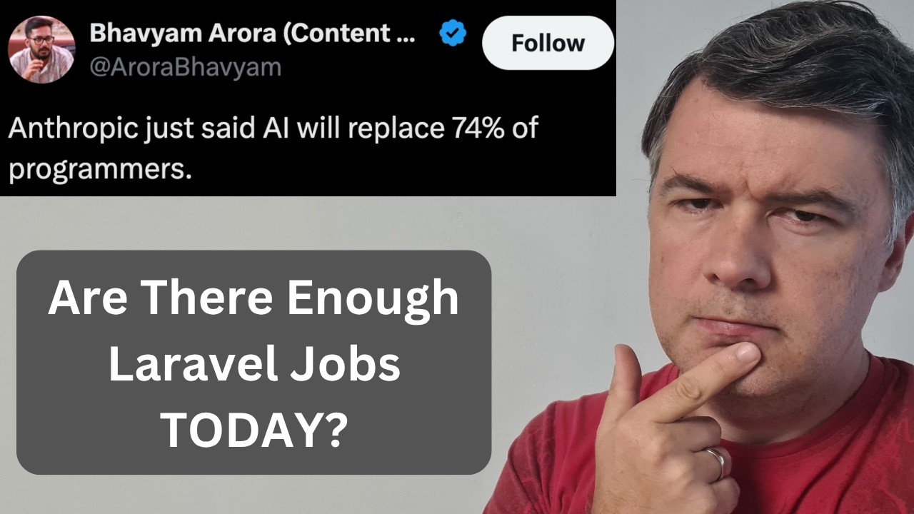 Laravel Job Market: My Mini-Research on AI Impact thumbnail